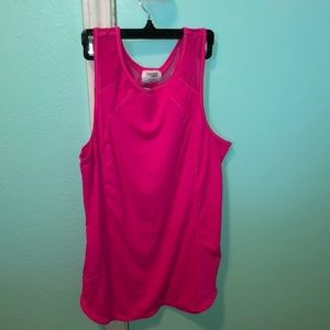 Woman’s size medium (8-10) pink workout tank top